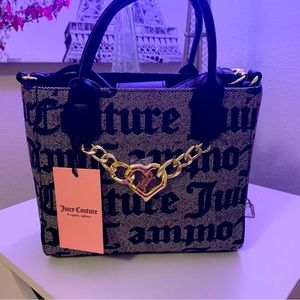 Juicy Couture Change of Heart Mini Tote Satchel Crossbody